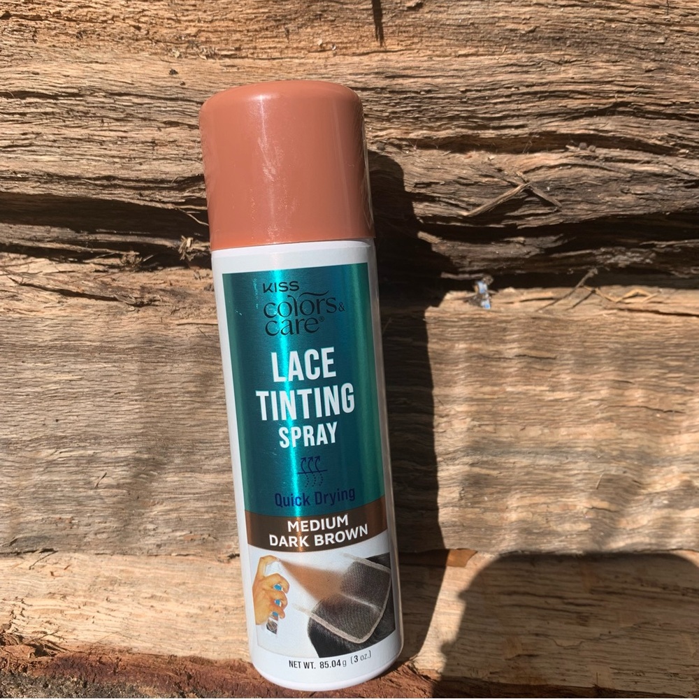 Kiss Lace Tinting Spray - Medium Dark Brown